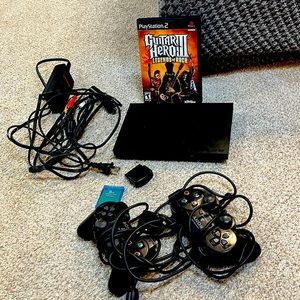 Vintage slim ps2 with guitar hero but no guitar